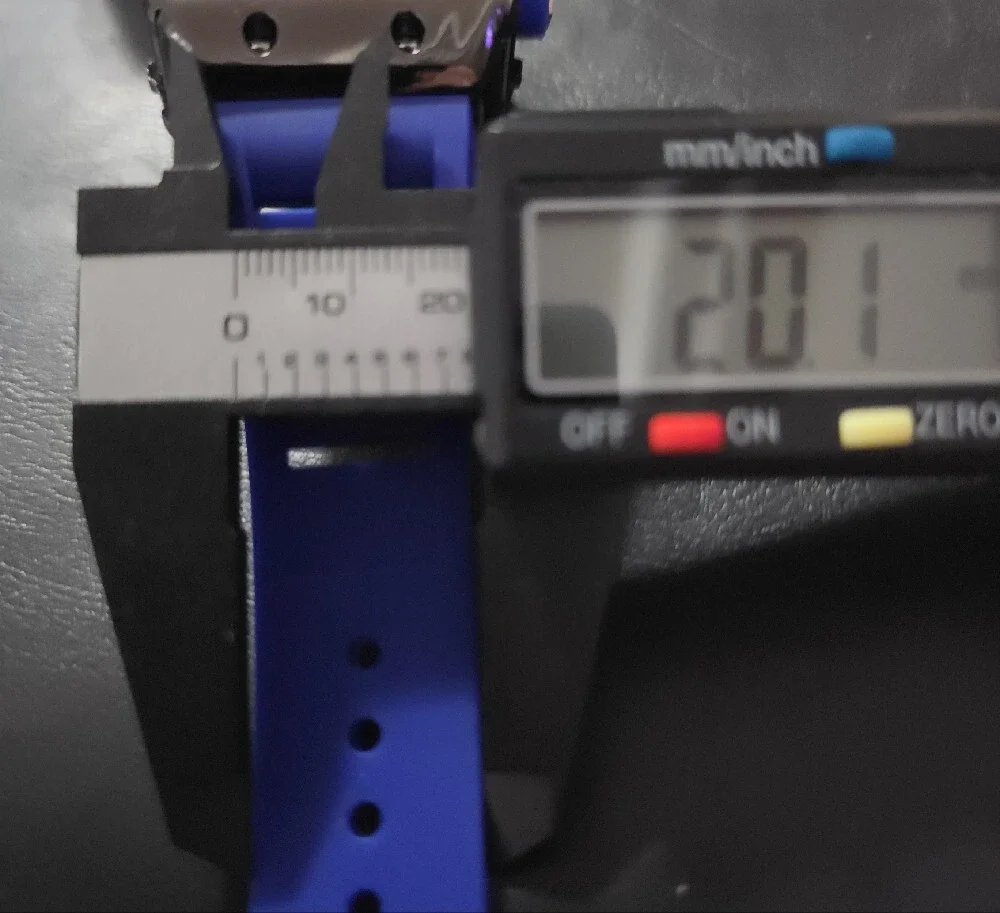 Blue Space-Themed Silicone Strap Watch - AJs Brand